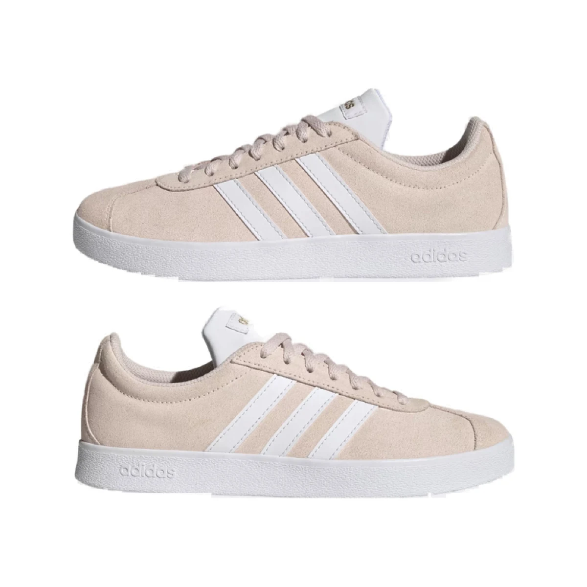 Dámska vychádzková obuv ADIDAS VL Court 2.0 wonder quartz cloud white gold metallic · záber 3