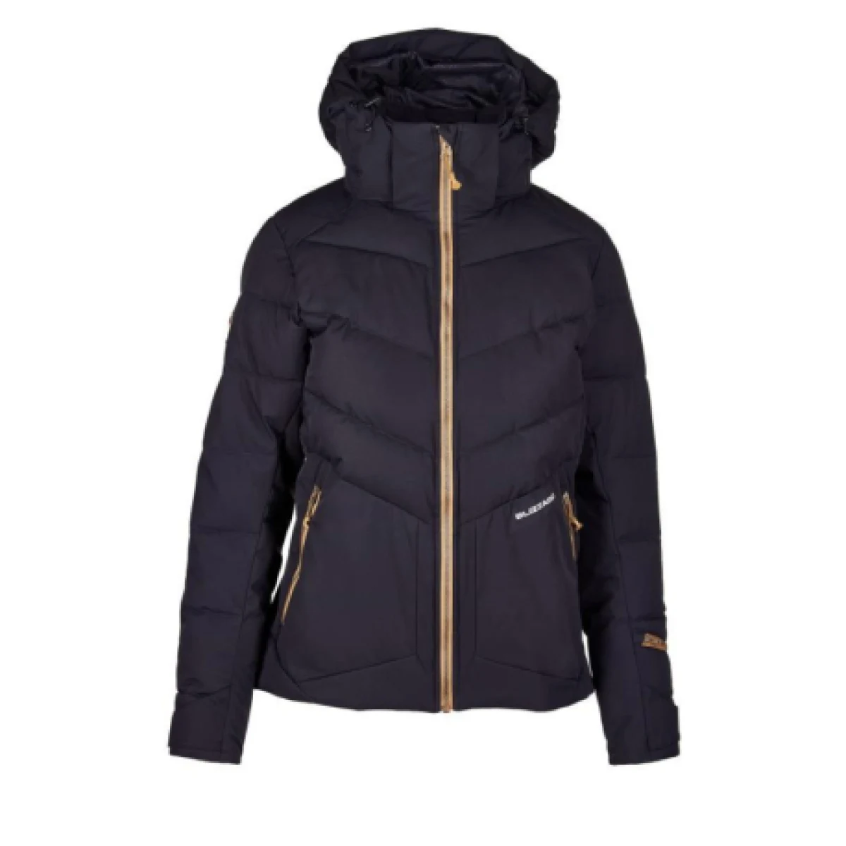 Dámska lyžiarska bunda s kapucňou BLIZZARD W2W Ski Jacket Veneto, black · záber 1