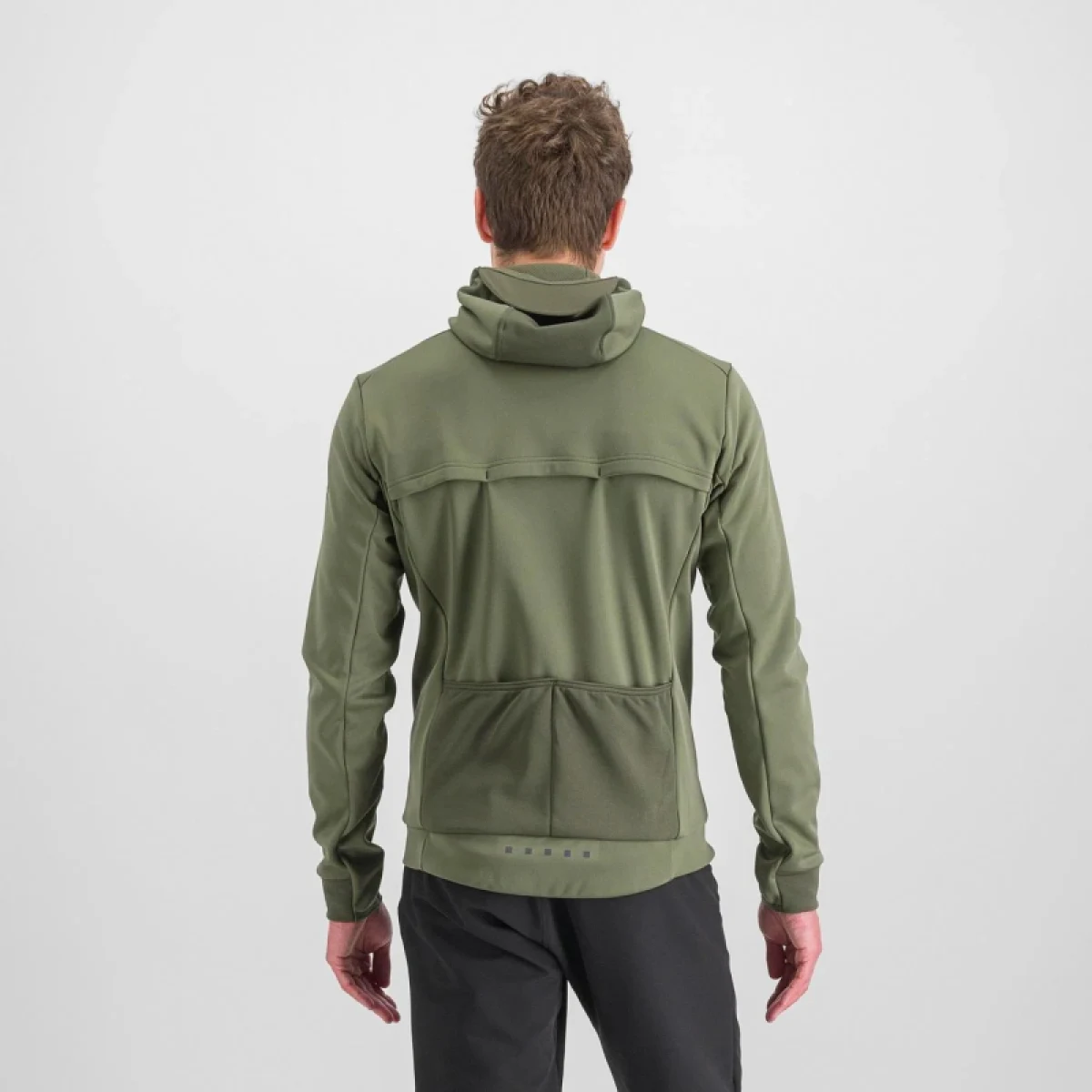 Pánska cyklistická bunda s kapucňou SPORTFUL Metro softshell, beetle · záber 3