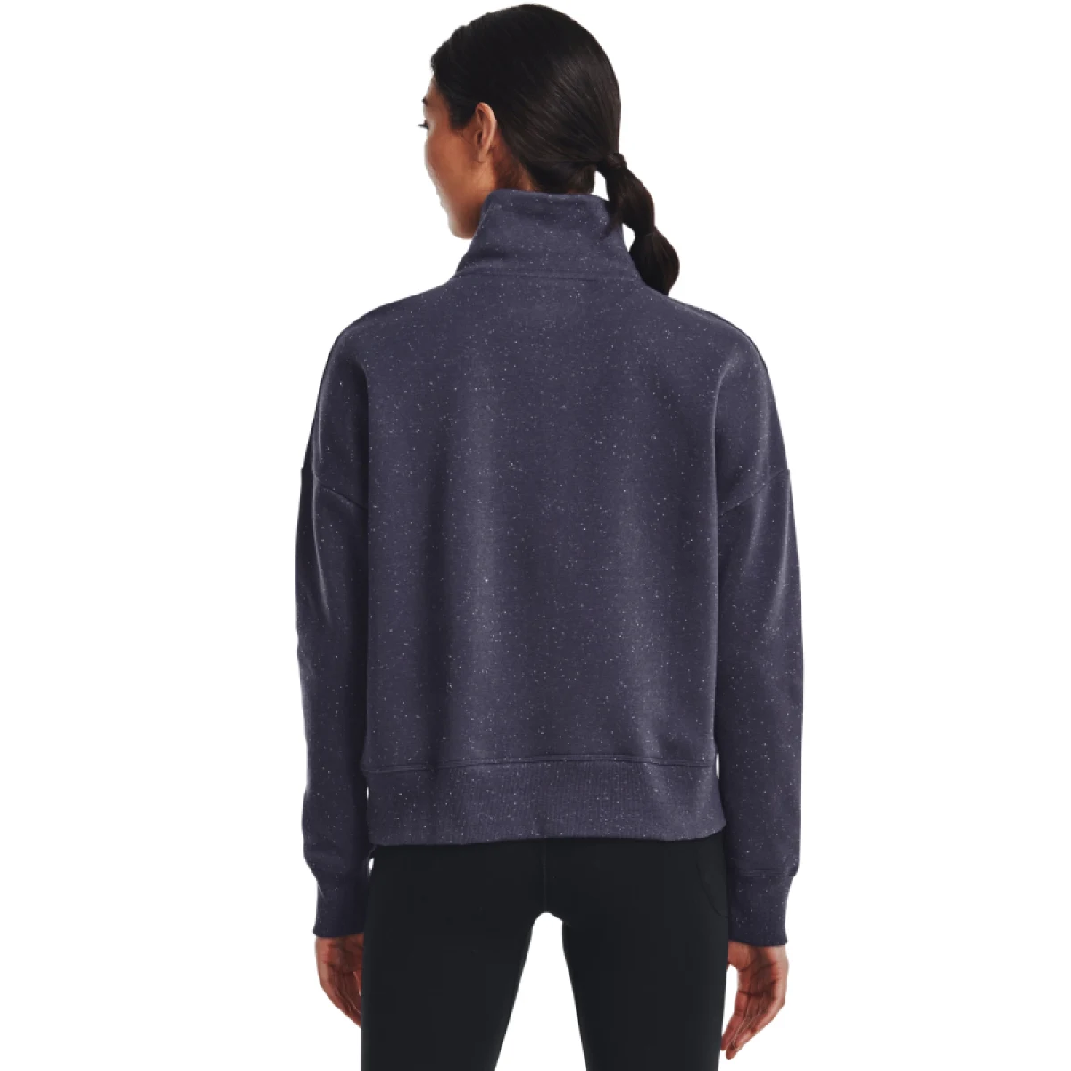 Dámska tréningová mikina s 1 2 zipsom UNDER ARMOUR Rival Fleece HZ-GRY-1373030-558 · záber 3