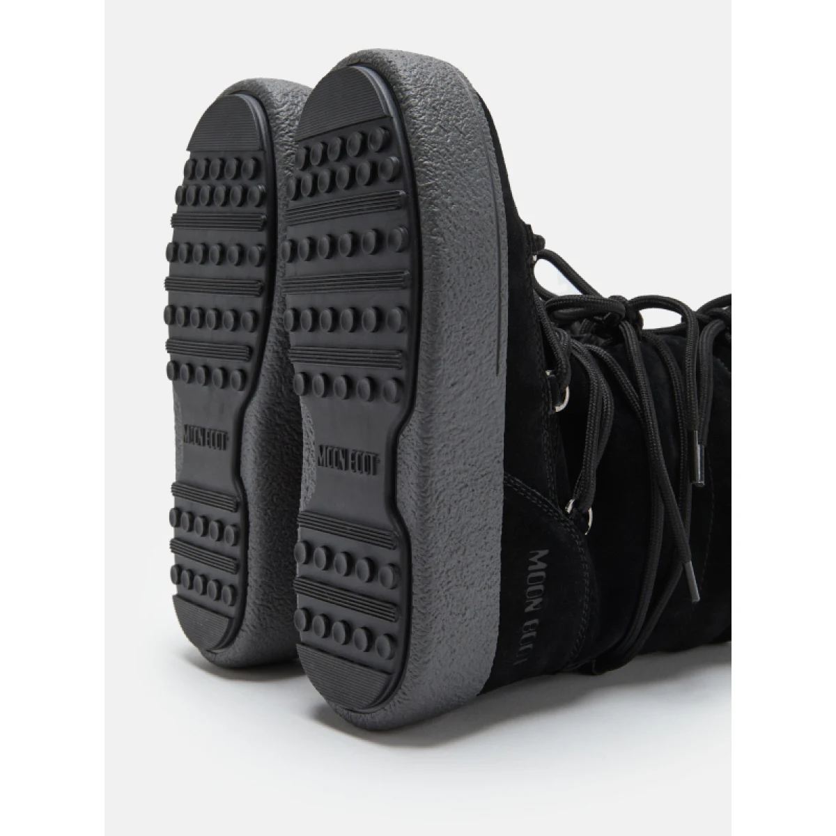 Dievčenské členkové zimné topánky MOON BOOT JTRACK SUEDE, 003 black · záber 4