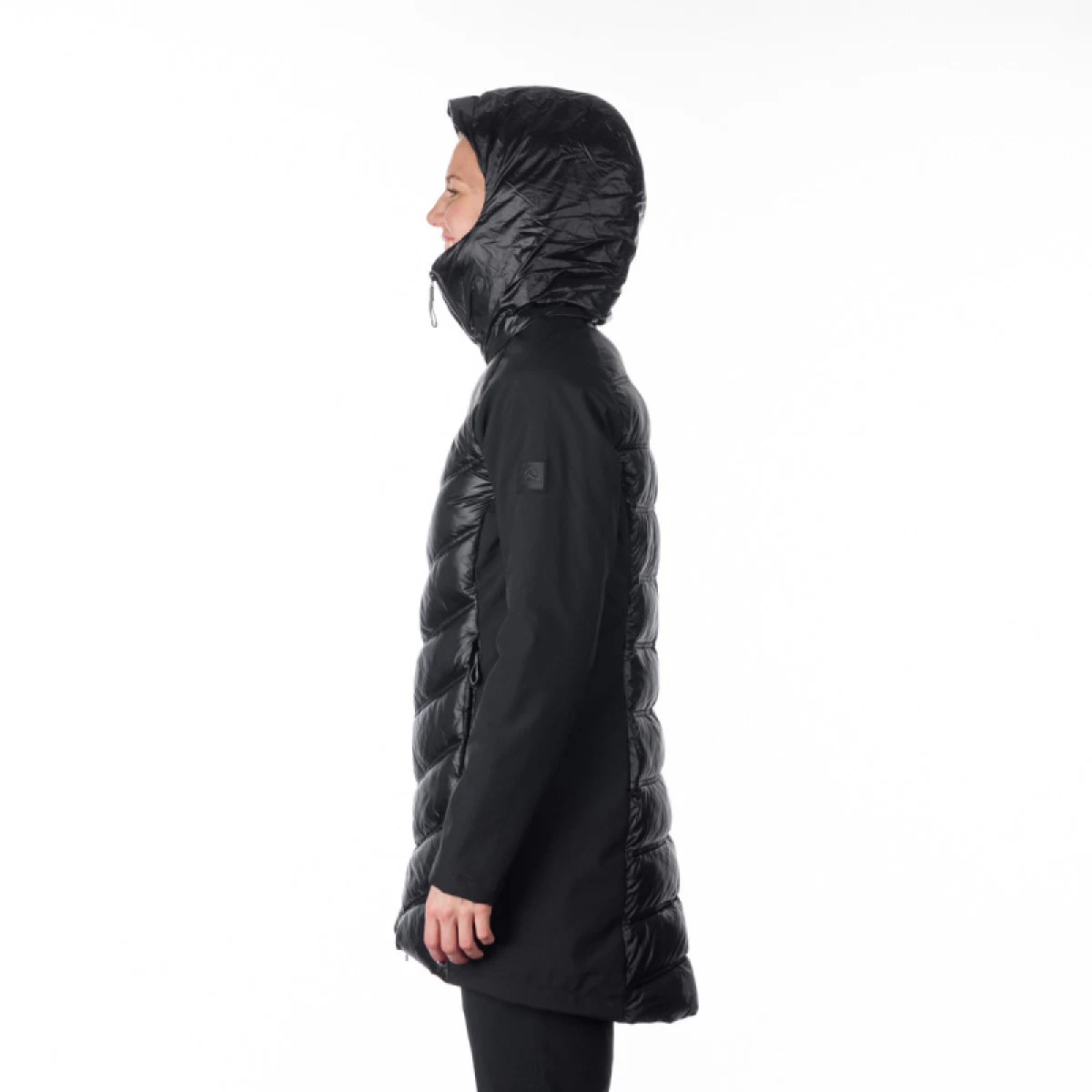 Dámska turistická softshellová bunda NORTHFINDER MARGIE-269-black · záber 5