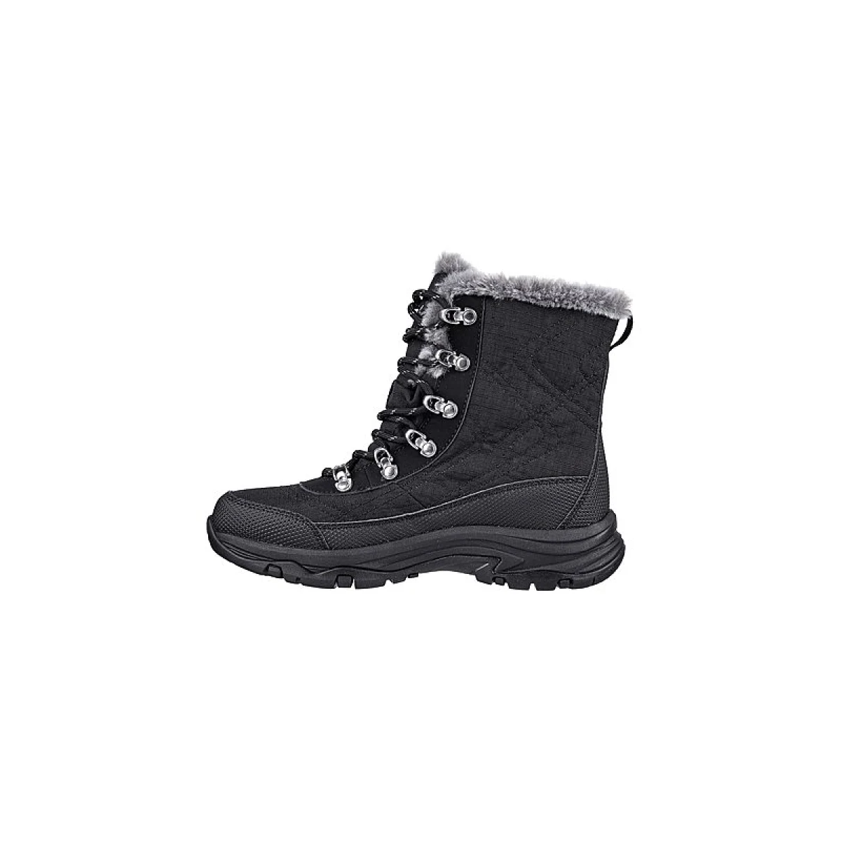 Dámske vysoké zimné topánky SKECHERS Trego Cold Blues black · záber 3