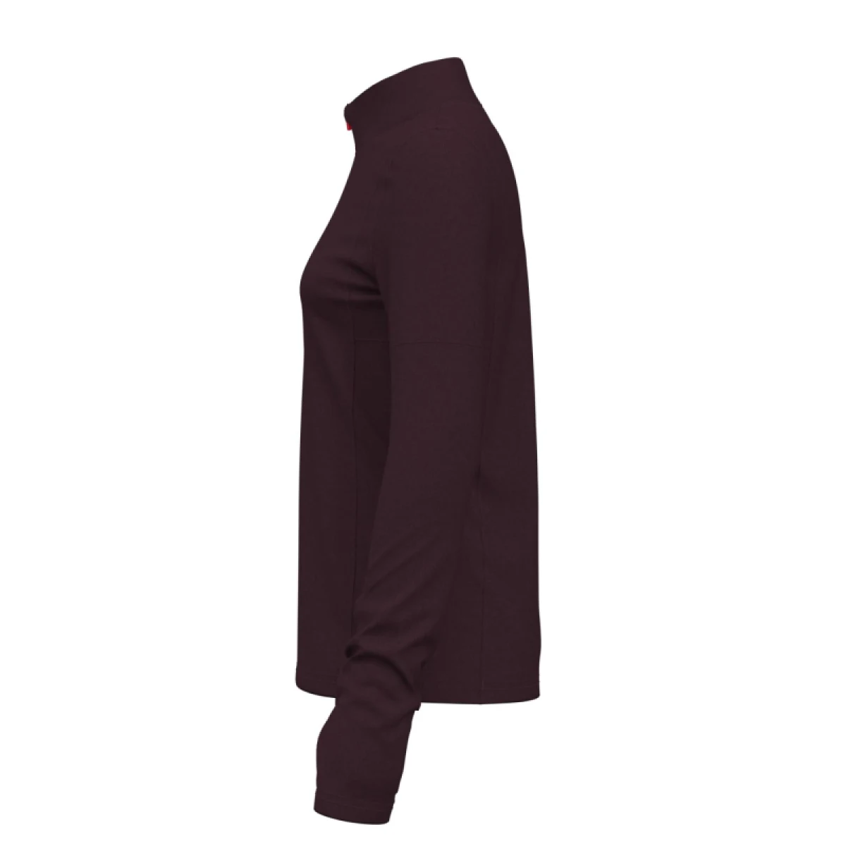 Dievčenská tréningová mikina s 1 2 zipsom UNDER ARMOUR UA Girls Challenger Midlayer-MRN · záber 4