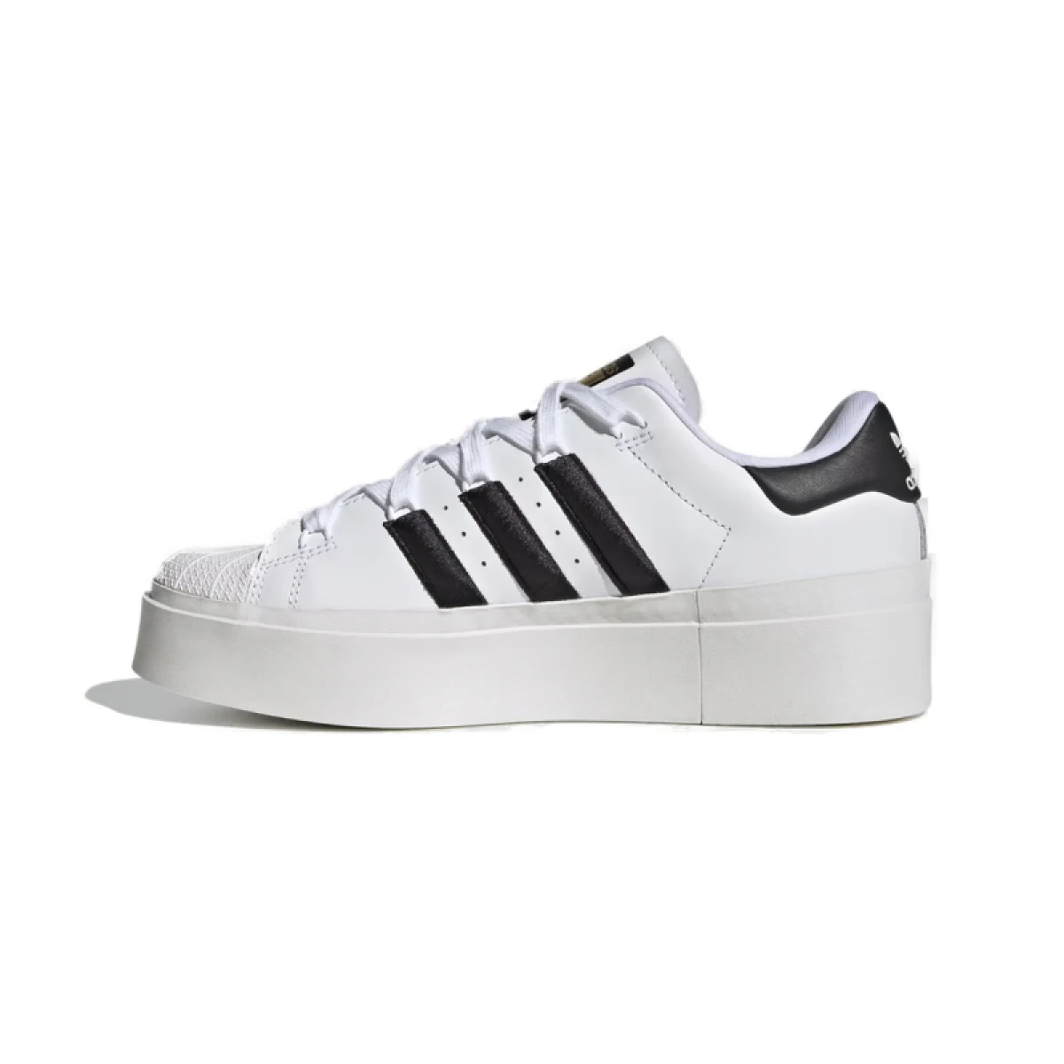 Dámska vychádzková obuv ADIDAS ORIGINALS SUPERSTAR BONEGA W-FTWWHT CBLACK GOLDMT · záber 3