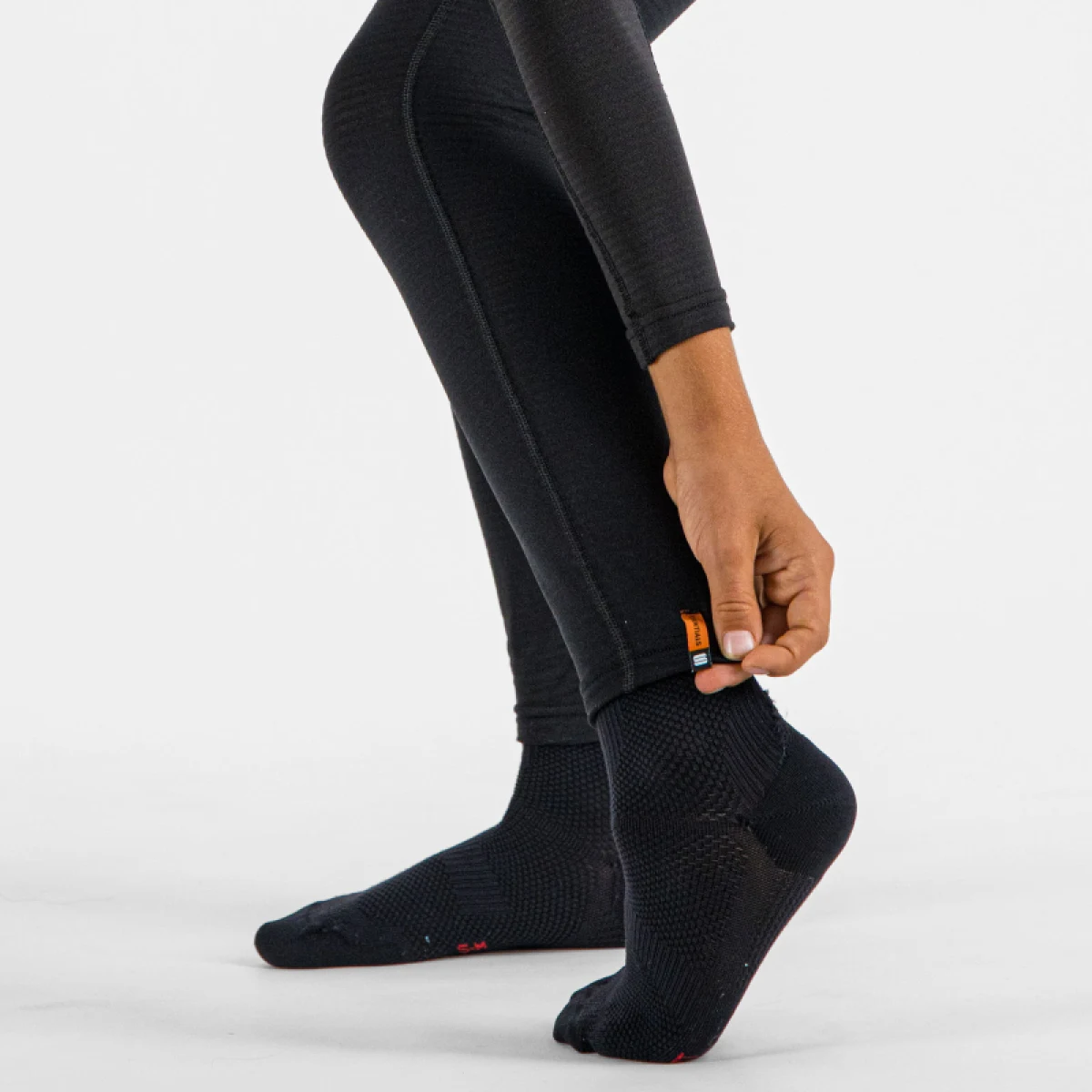 Detské termo nohavice SPORTFUL Td mid kid tight, black · záber 5