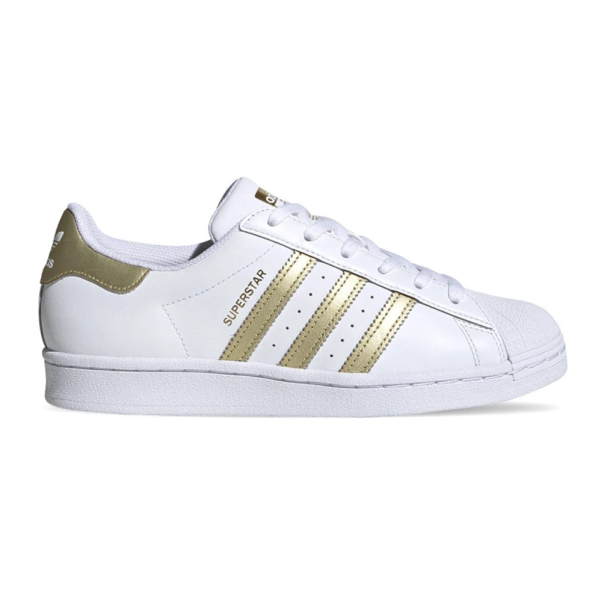 Dámska vychádzková obuv ADIDAS ORIGINALS Superstar cloud white gold metallic cloud white · záber 2