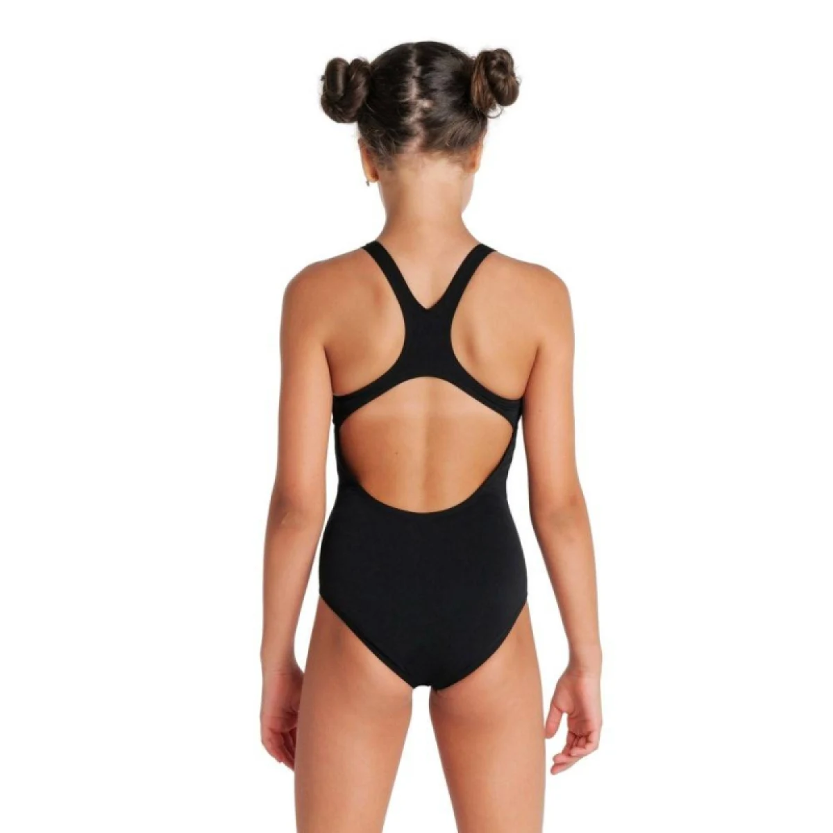 Dievčenské plavecké jednodielne plavky ARENA GIRLS TEAM SWIMSUIT SWIM PRO SOLID · záber 3