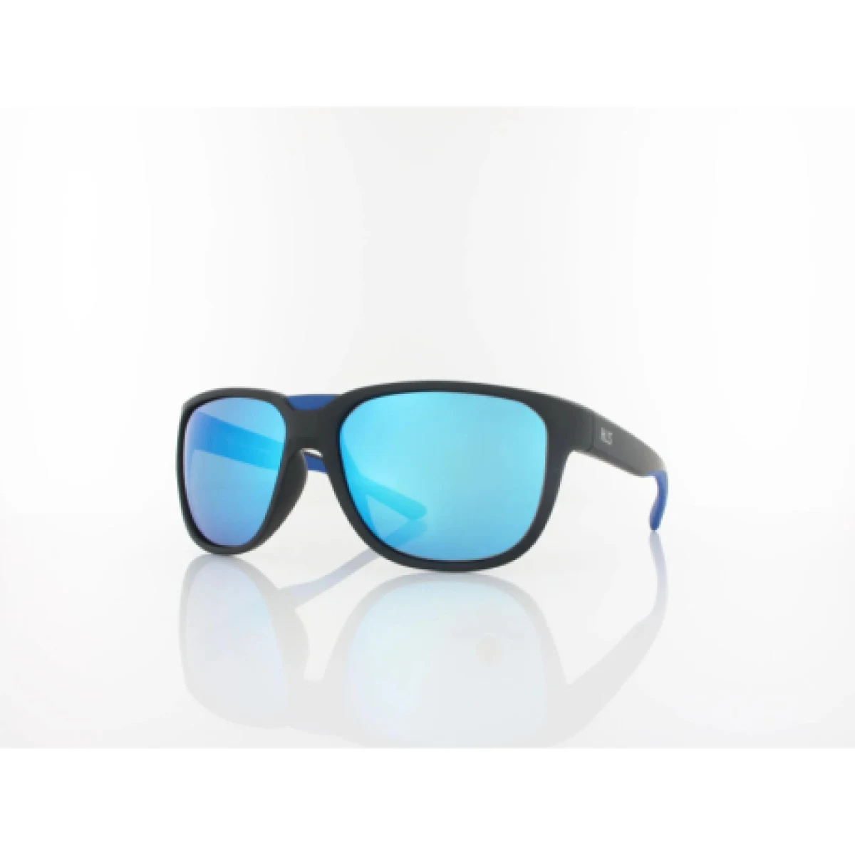 Polarizačné slnečné okuliare H.I.S. POLARIZED HPS47104-2, black, smoke with blue mirror POL, 60-16-135 · záber 1