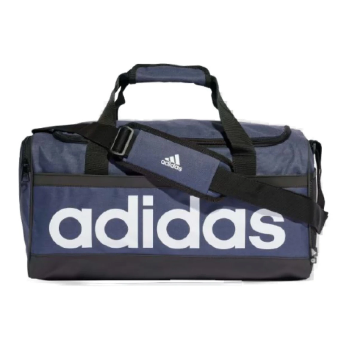 Cestovná taška ADIDAS LINEAR DUFFEL M SHANAV BLACK WHITE · záber 1