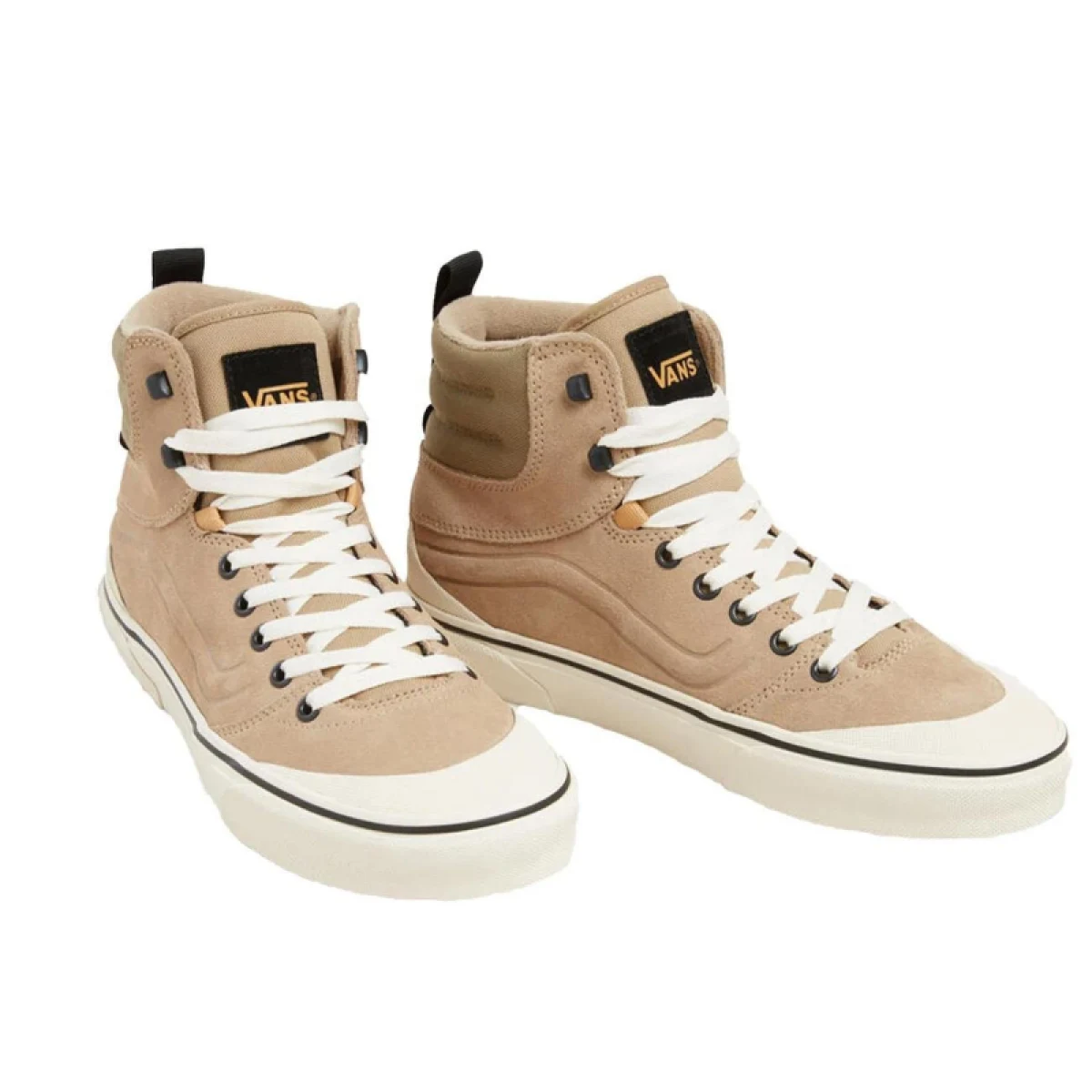 Pánska vychádzková obuv VANS MN Ashwood HI (Suede Canvas) khaki marsmallow · záber 5