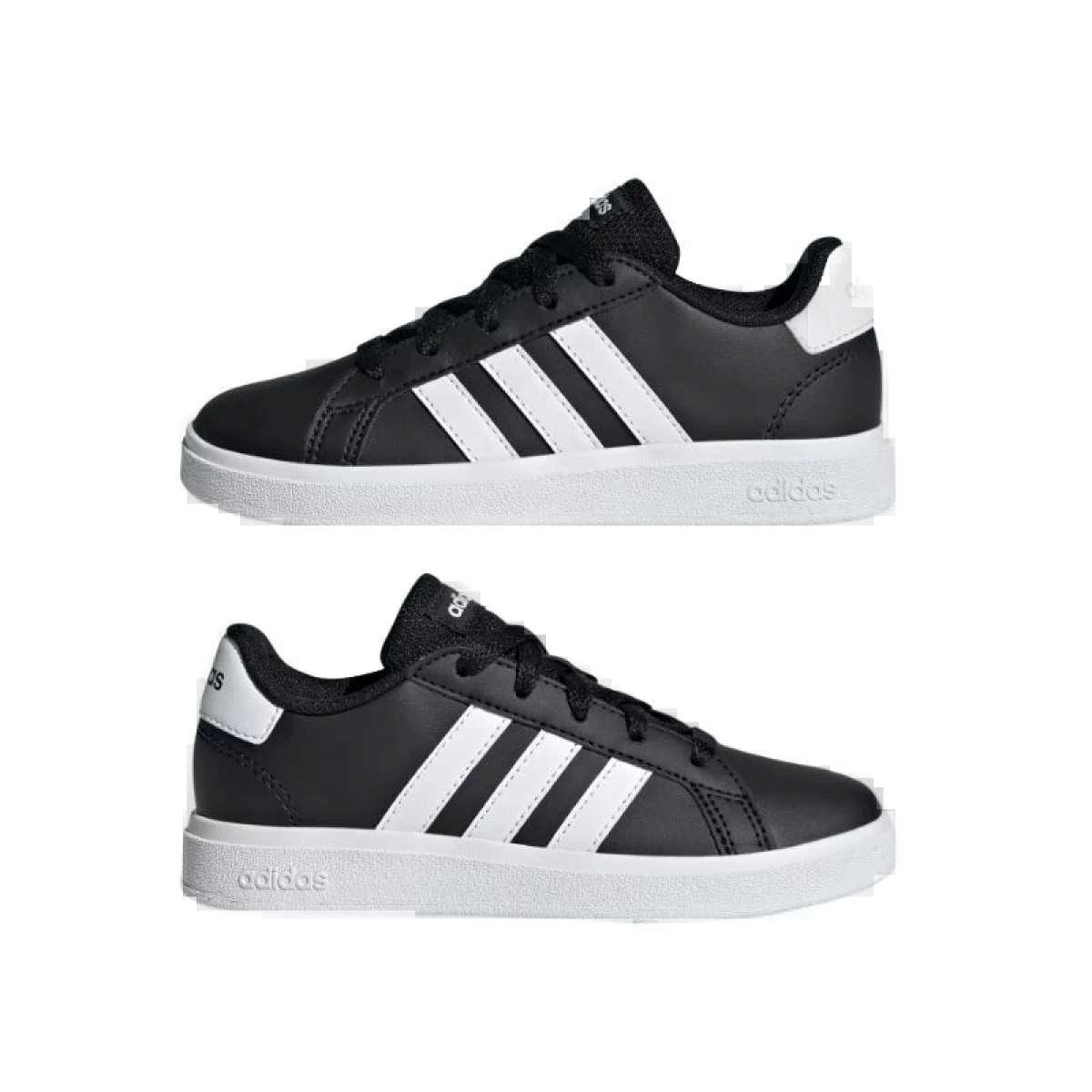 Juniorská rekreačná obuv ADIDAS Grand Court 2.0 Jr core black cloud white core black · záber 5