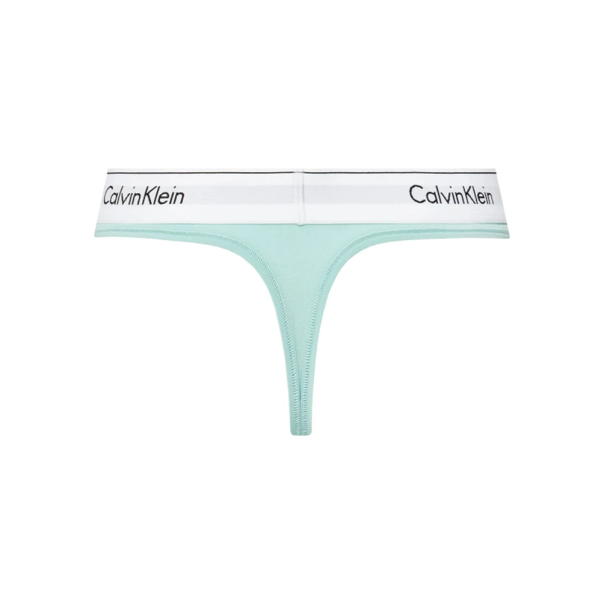 Dámske nohavičky CALVIN KLEIN THONG-Beau Blue · záber 2