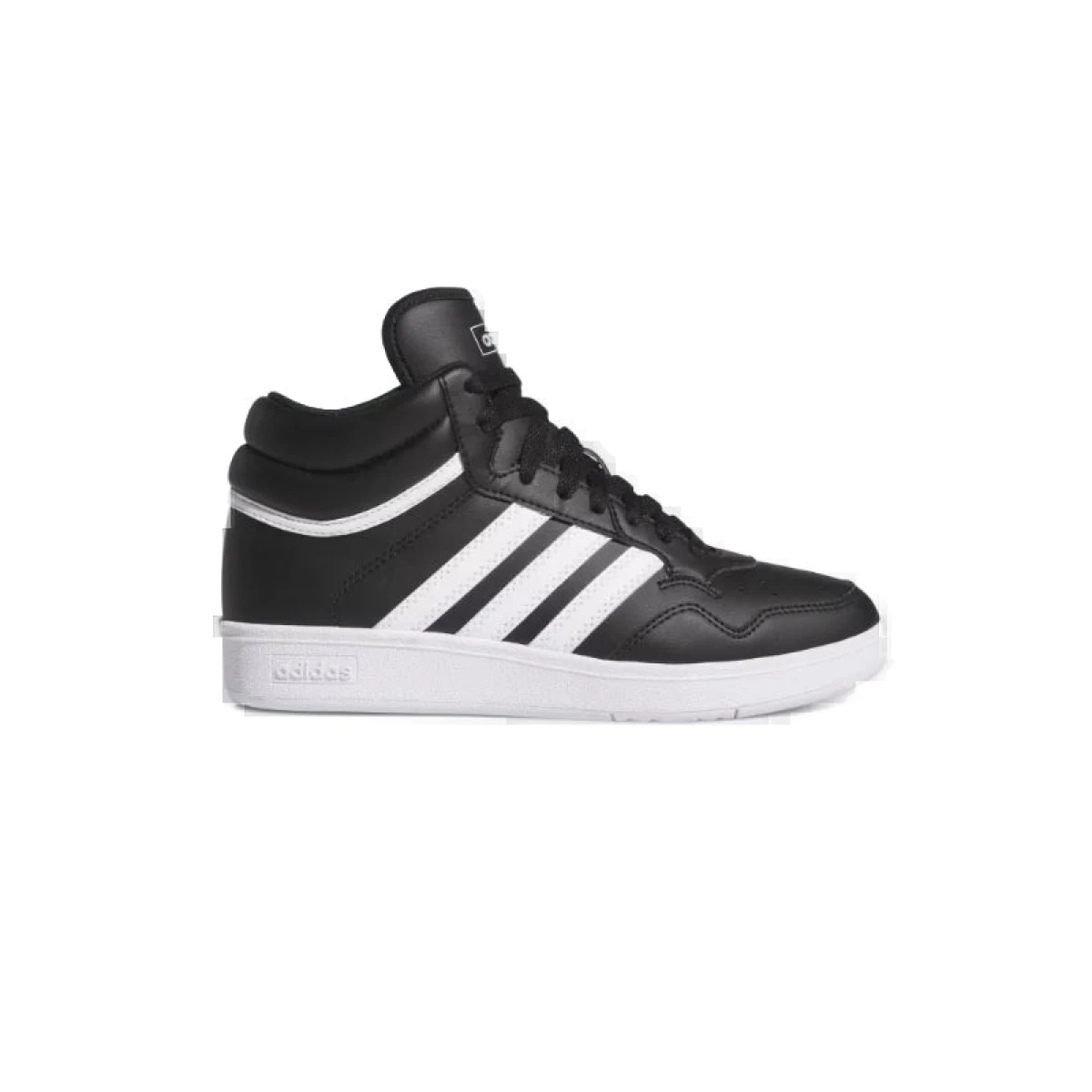 Juniorská rekreačná obuv ADIDAS Hoops 4.0 Mid Jr core black cloud white core black · záber 2