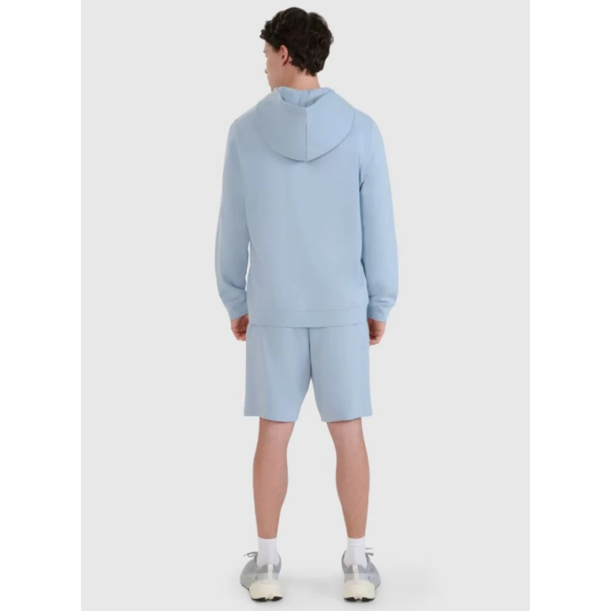 Pánske teplákové kraťasy 4F SHORTS CAS M571-34S-LIGHT BLUE · záber 5