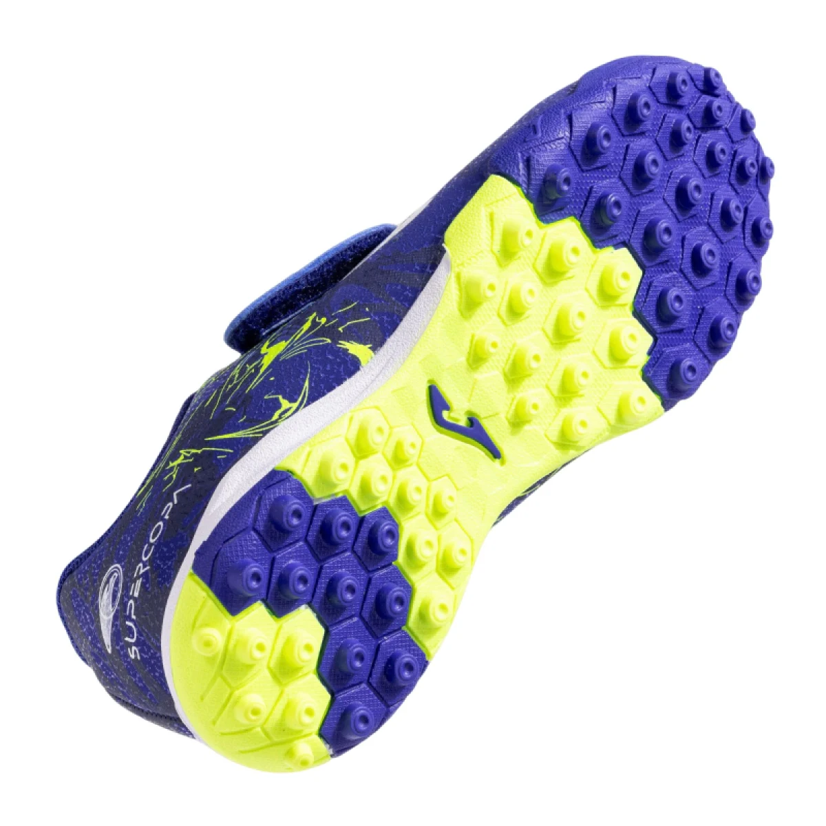 Chlapčenské futbalové kopačky turfy JOMA Super Copa 2403 K TF royal blue · záber 5