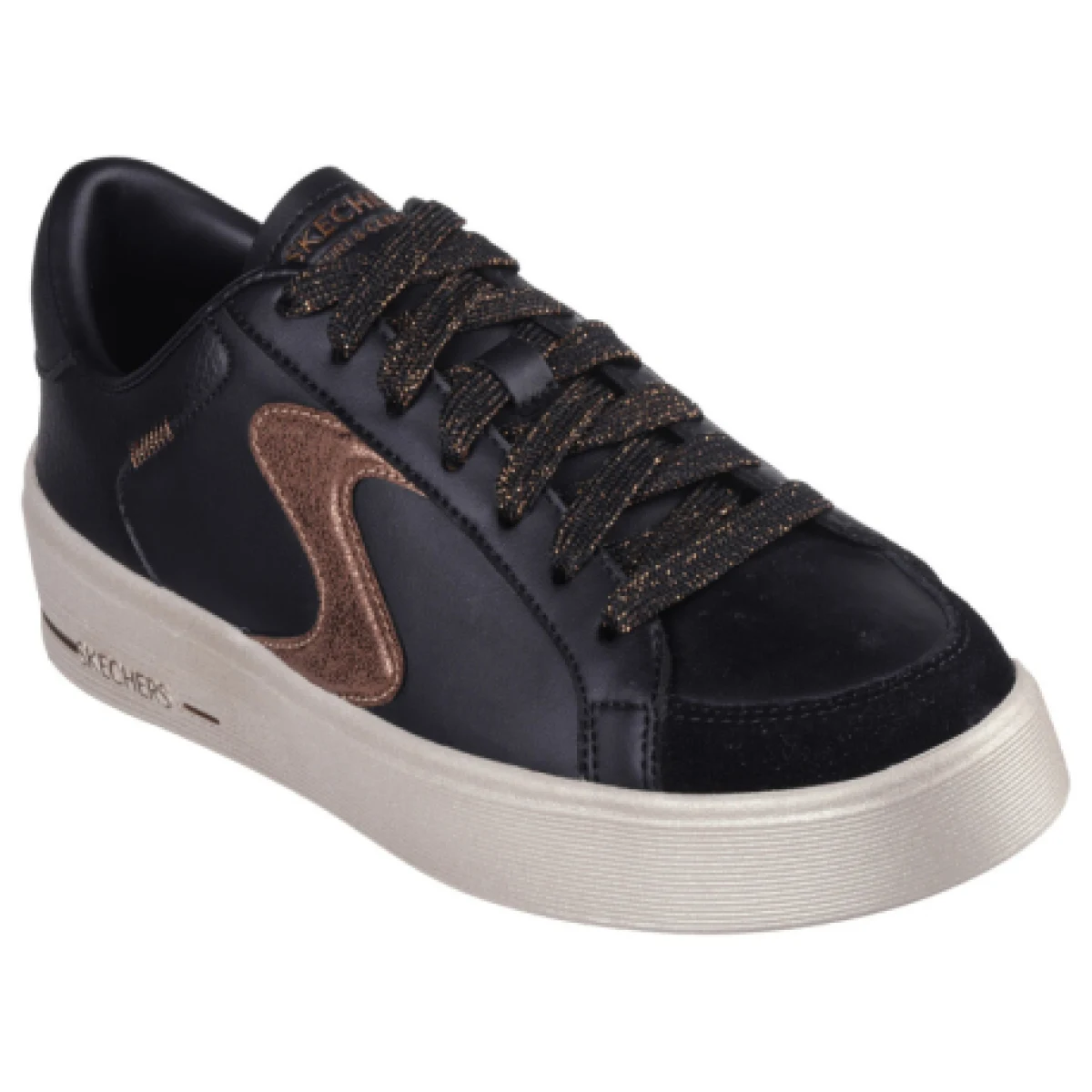 Dámska rekreačná obuv SKECHERS Hiland Quite Chic black brown · záber 1