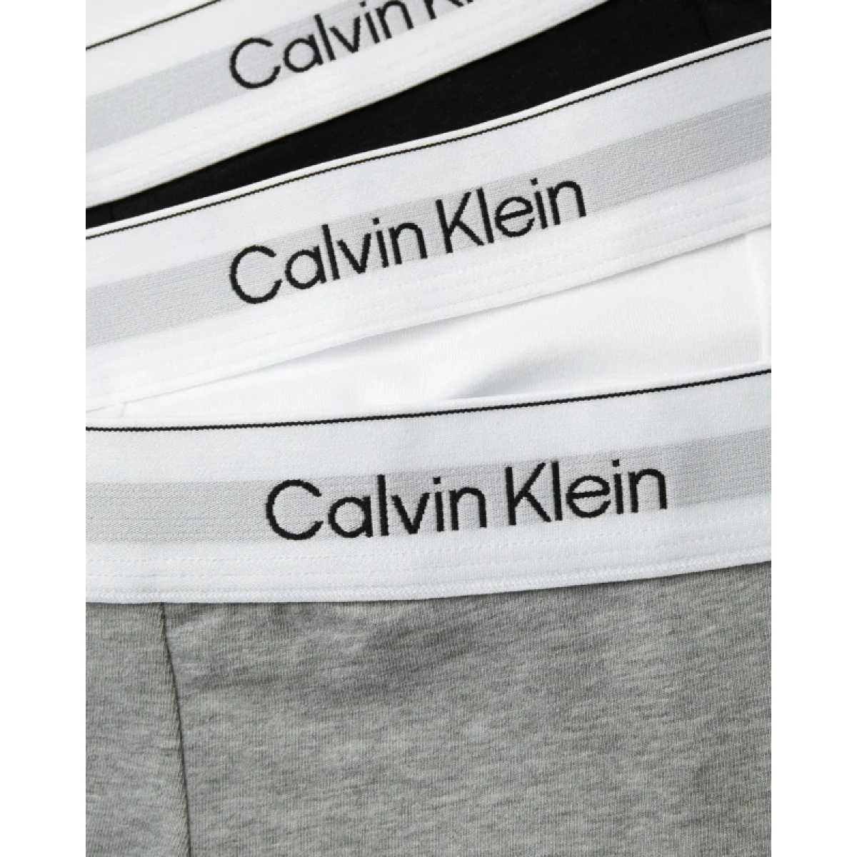 Pánske boxerky CALVIN KLEIN 3 Pack Icon Relaxed Fit Trunks · záber 2