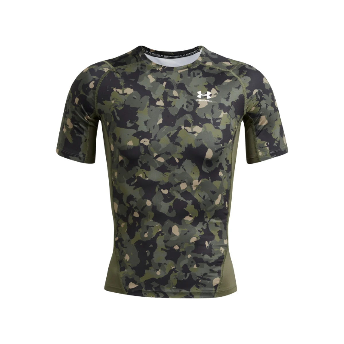 Pánske kompresné tričko s krátkym rukávom UNDER ARMOUR UA HG Armour Prtd SS-GRN · záber 3
