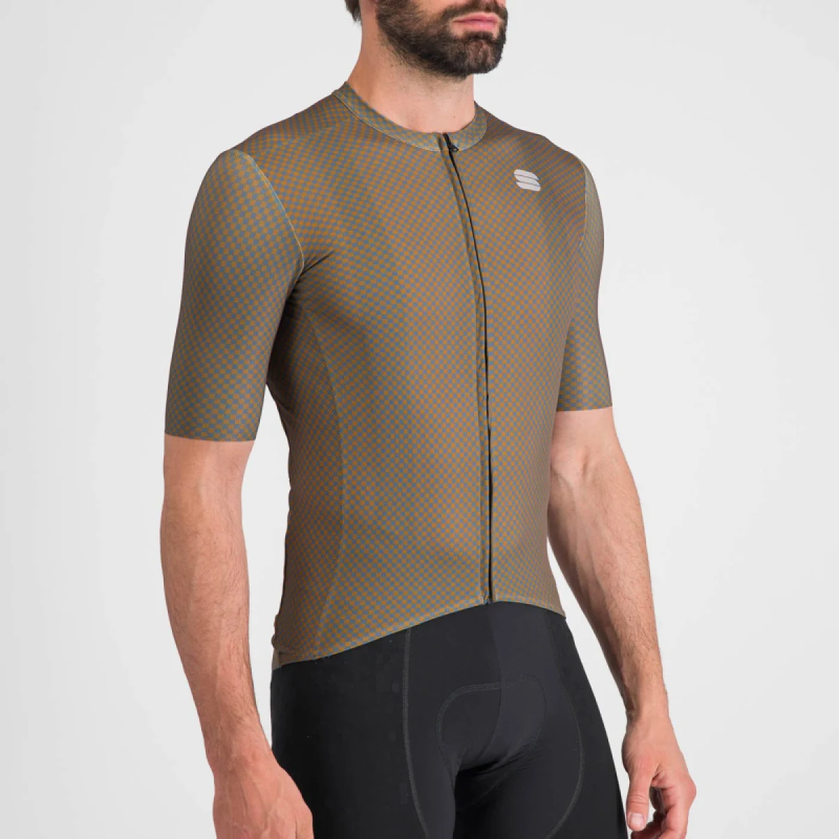 Pánsky cyklistický dres s krátkym rukávom SPORTFUL Checkmate jersey, liquorice blue sea · záber 4