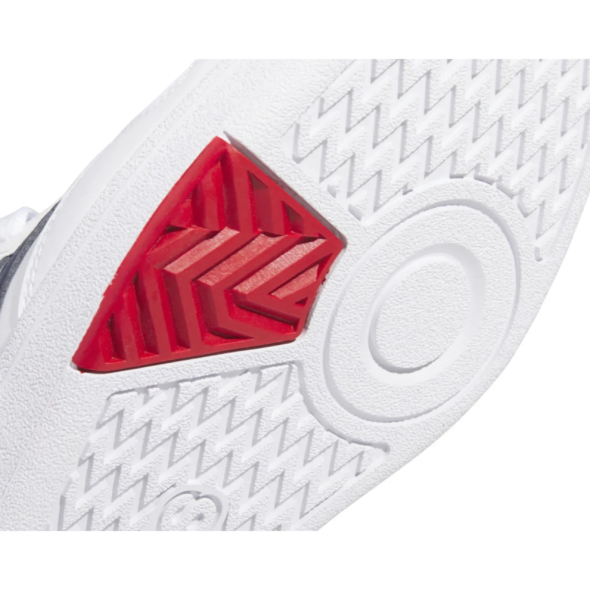 Pánska rekreačná obuv ADIDAS Hoops 4.0 M cloud white dark blue team power red · záber 5