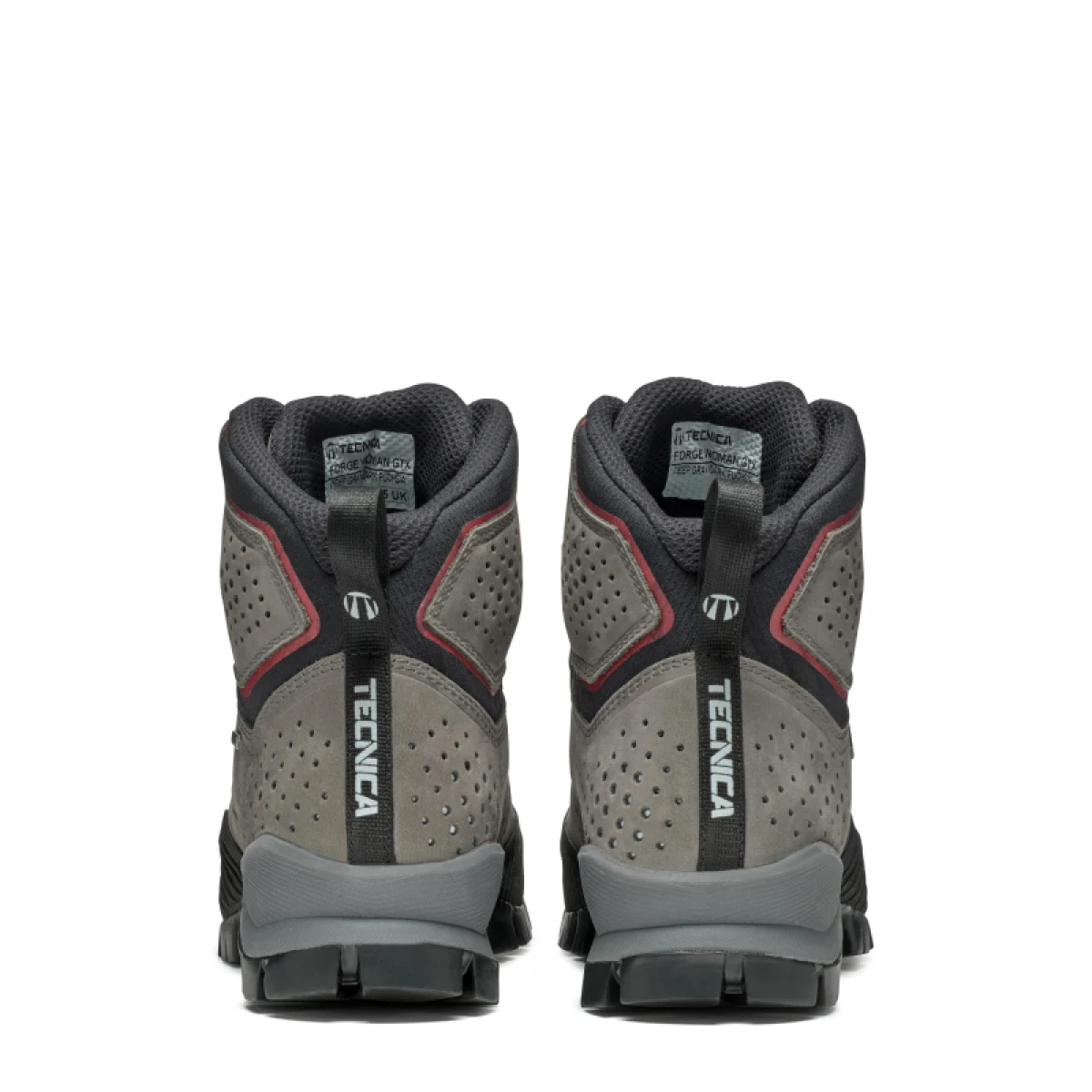 Dámska vysoká turistická celokožená obuv TECNICA Forge 2.0 GTX Ws, deep grey dark fuchsia · záber 5