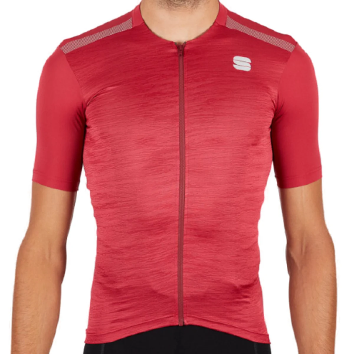 Pánsky cyklistický dres s krátkym rukávom SPORTFUL Supergiara jersey, red rumba · záber 1