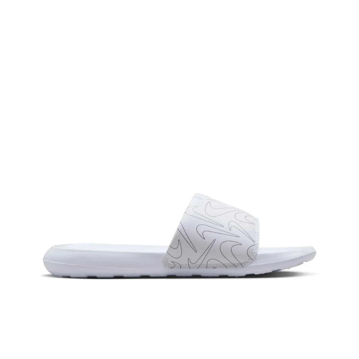 Dámske šlapky (plážová obuv) NIKE Victori One Ws white black · záber 2