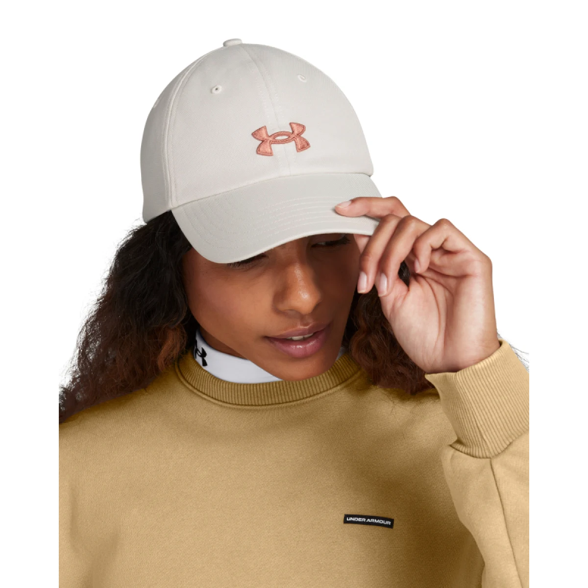 Dámska šiltovka UNDER ARMOUR Womens UA Blitzing Adj-WHT · záber 3