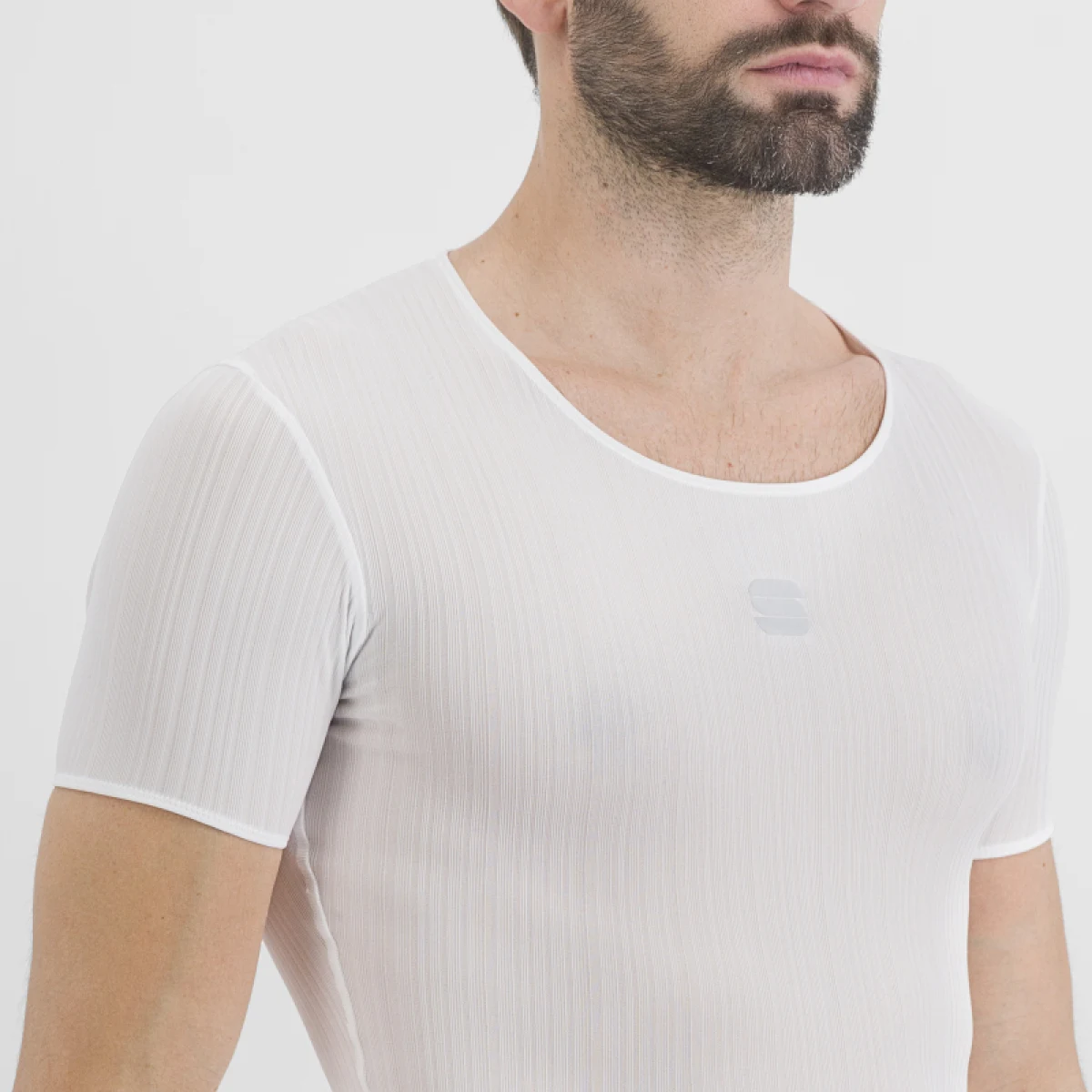 Pánske termo tričko s krátkym rukávom SPORTFUL Pro baselayer tee, white · záber 5