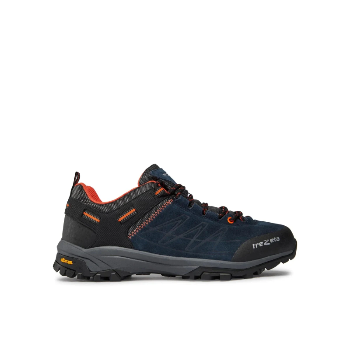 Pánska nízka turistická obuv TREZETA Raider Wp, Dark blue Orange · záber 3