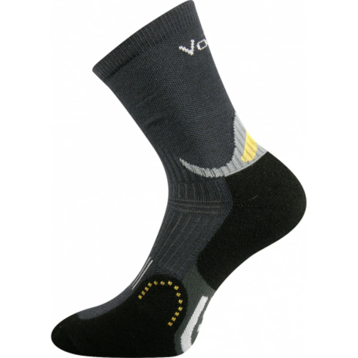Bežecké kompresné ponožky VOXX 1 PACK- ACTROS-Dark grey · záber 1