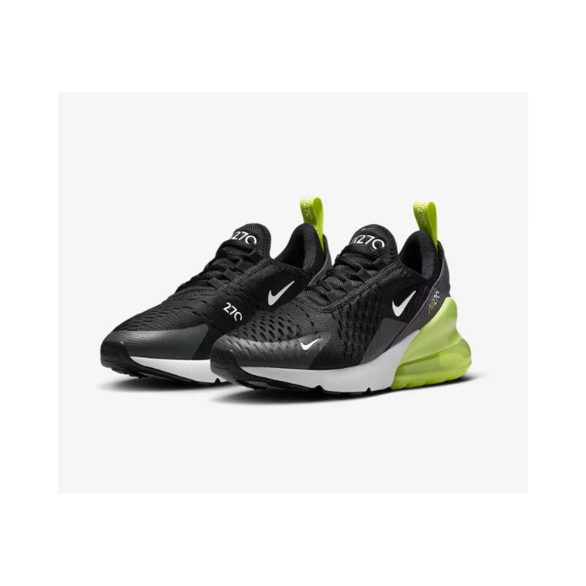 Chlapčenská rekreačná obuv NIKE Air Max 270 Jr light lemon twist black anthracite white · záber 3