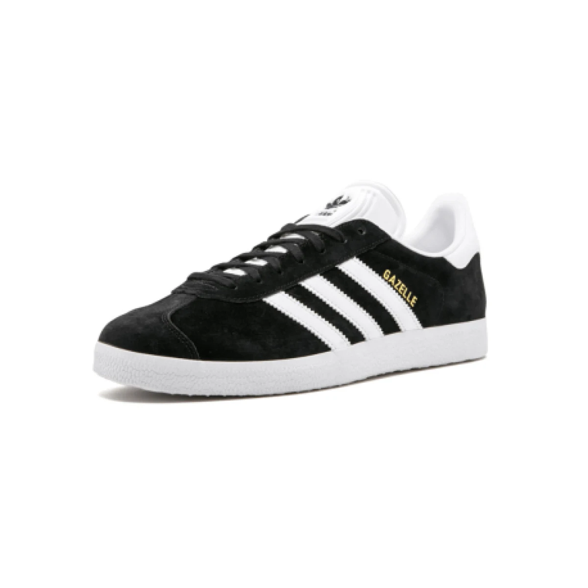 Pánska vychádzková obuv ADIDAS ORIGINALS Gazelle M core black white gold met · záber 1