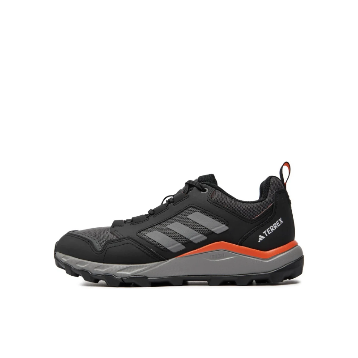 Pánska bežecká trailová obuv ADIDAS Terrex Tracerocker 2 grey six grey four impact orange · záber 3