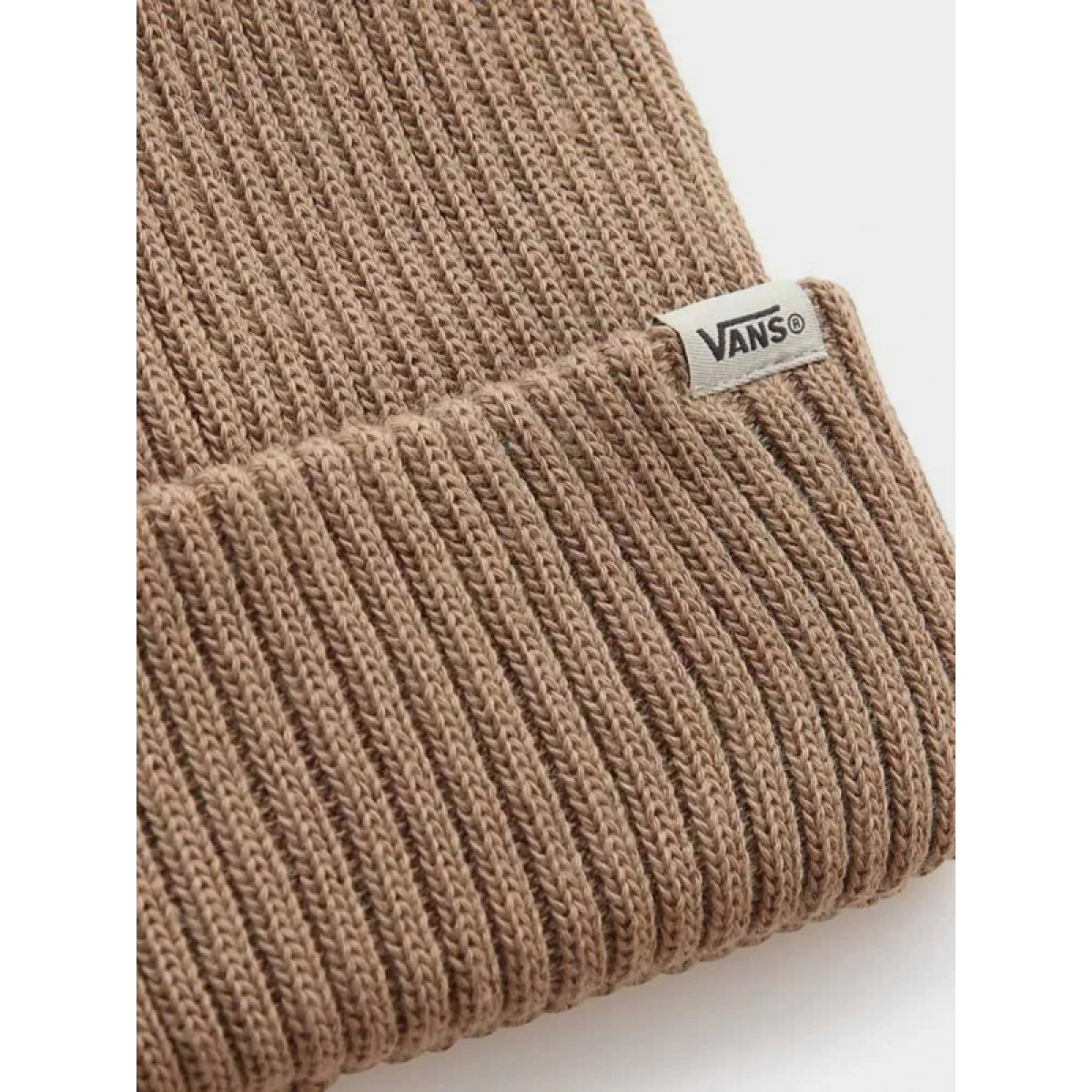 Pánska zimná čiapka VANS MN CLIPPED CUFF BEIE NEW DIRT · záber 3