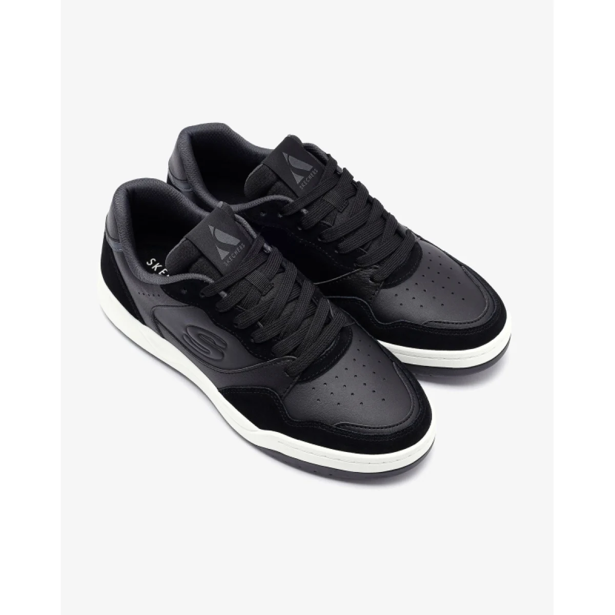 Pánska rekreačná obuv SKECHERS Koopa Court Volley Low Varsity black · záber 4