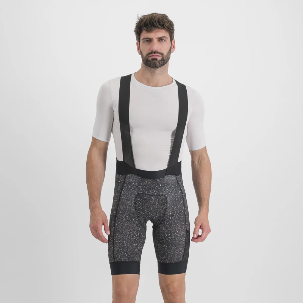 Pánske cyklistické nohavice SPORTFUL Sky rider supergiara bibshort, black · záber 2