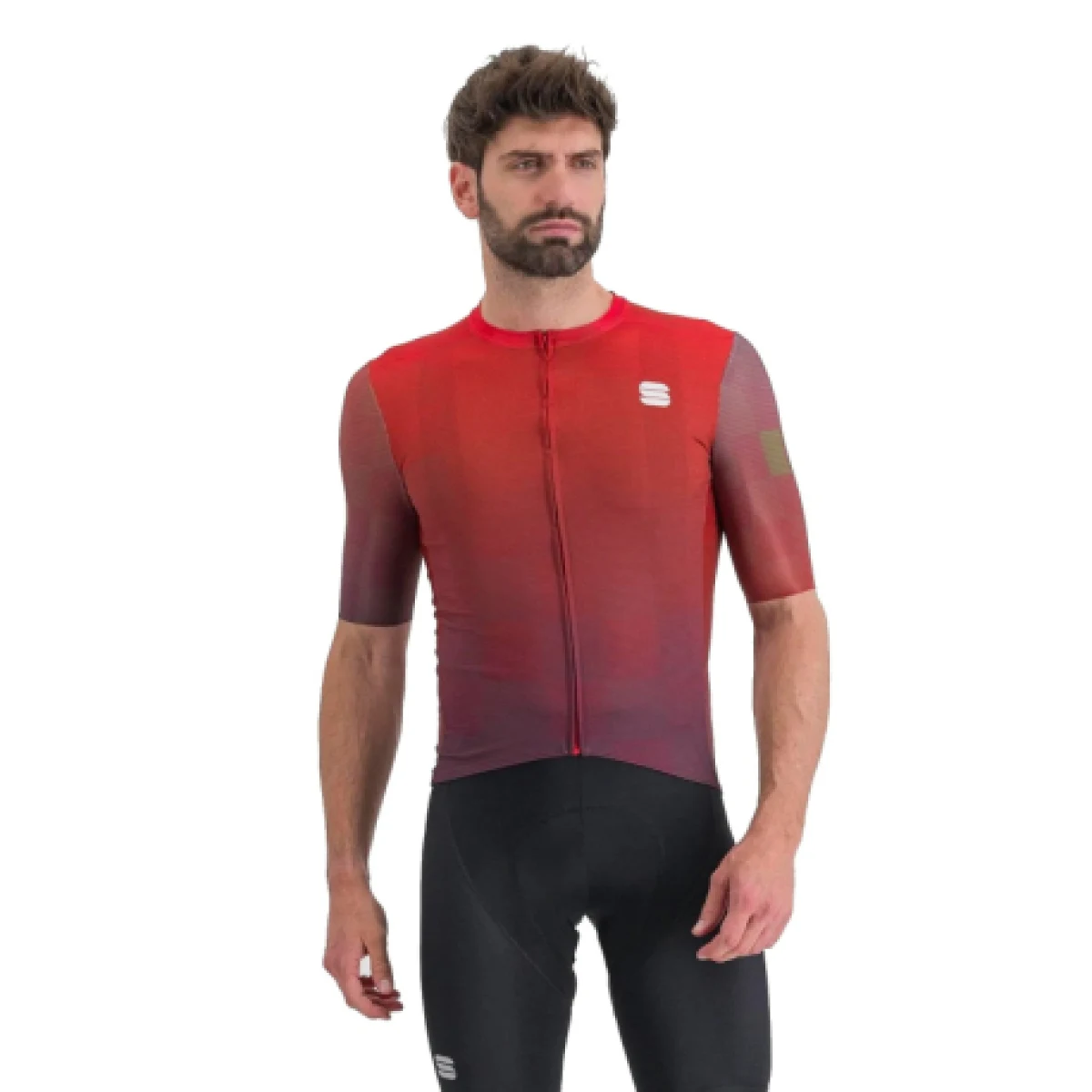 Pánsky cyklistický dres s krátkym rukávom SPORTFUL Rocket jersey, huckleberry chilly red · záber 1