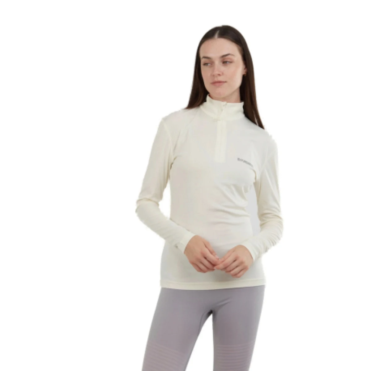 Dámske termo tričko s dlhým rukávom FUNDANGO Yade Baselayer-150-butter · záber 1