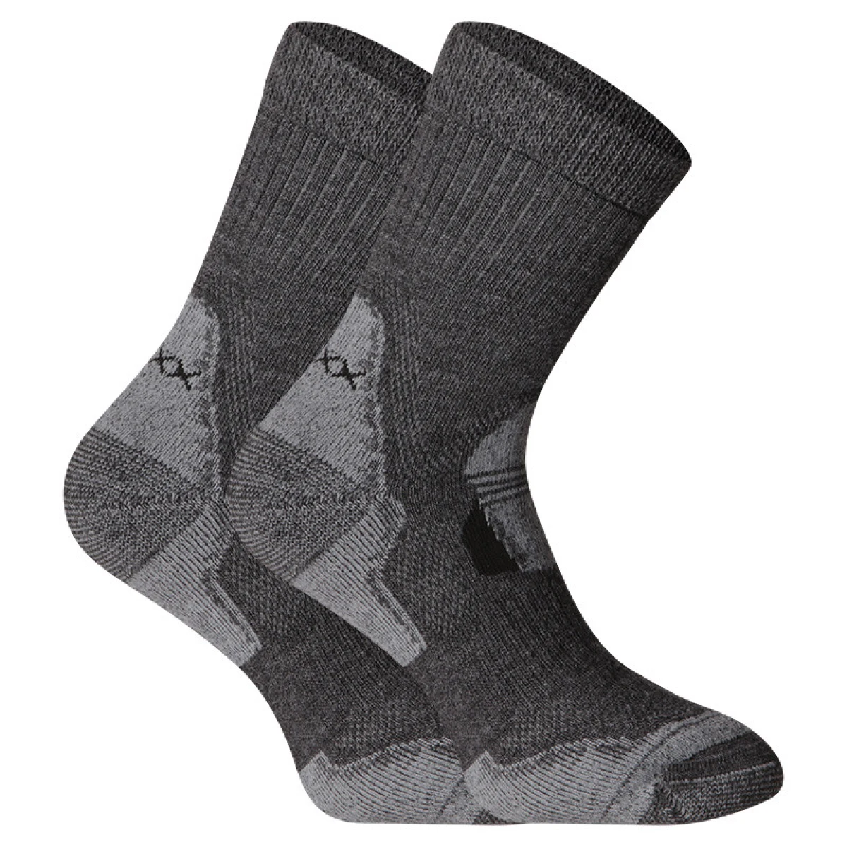 Turistické ponožky VOXX 1 PACK-MERINO Stabil CLIMAYARN-dark grey · záber 3