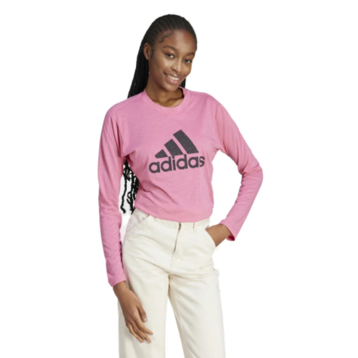 Dámske tričko s dlhým rukávom ADIDAS W WINRS 3.0 LS-IM2431-pink fusion · záber 1