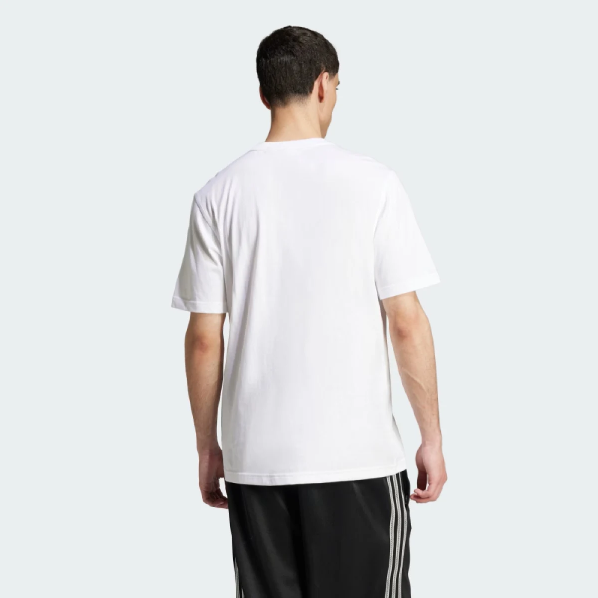 Pánske tričko s krátkym rukávom ADIDAS ORIGINALS TREFOIL ESS TEE-WHITE · záber 3
