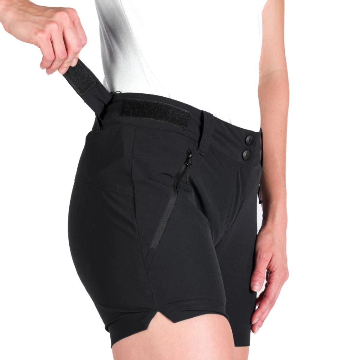 Dámske turistické kraťasy NORTHFINDER SUE-269-black · záber 5