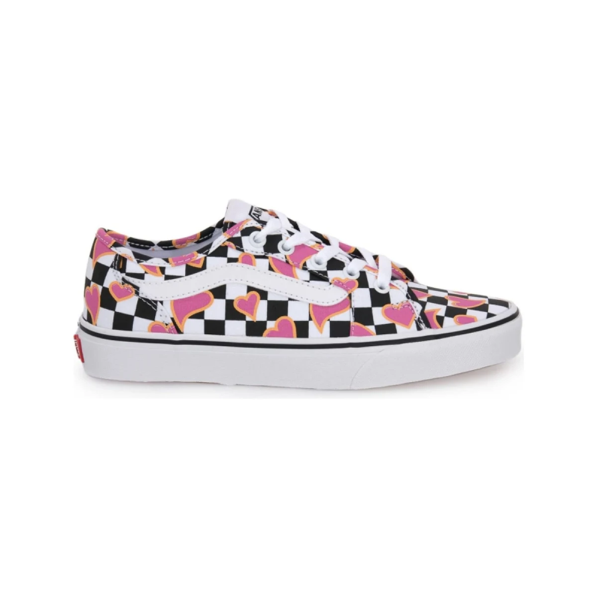 Dámska rekreačná obuv VANS Filmore Decon (Hearts Checkboard) multi white · záber 2