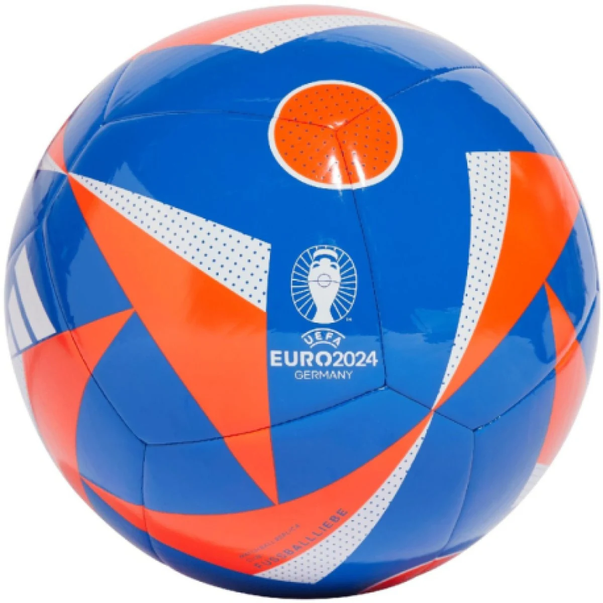 Futbalová lopta ADIDAS EURO24 CLB GLOBLU SOLRED WHITE · záber 1