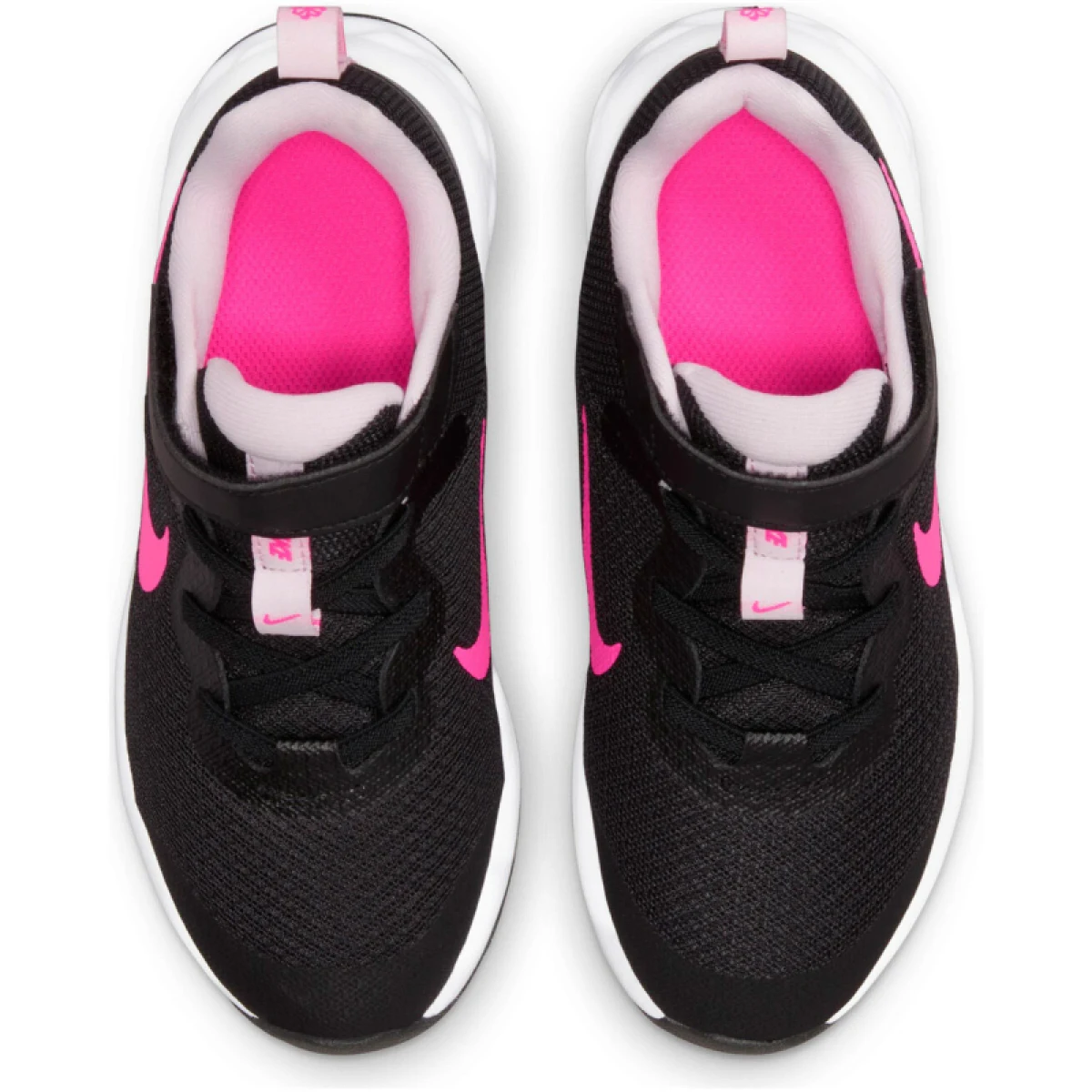 Dievčenská športová obuv (tréningová) NIKE Revolution 6 PSV black pink foam hyper pink · záber 4