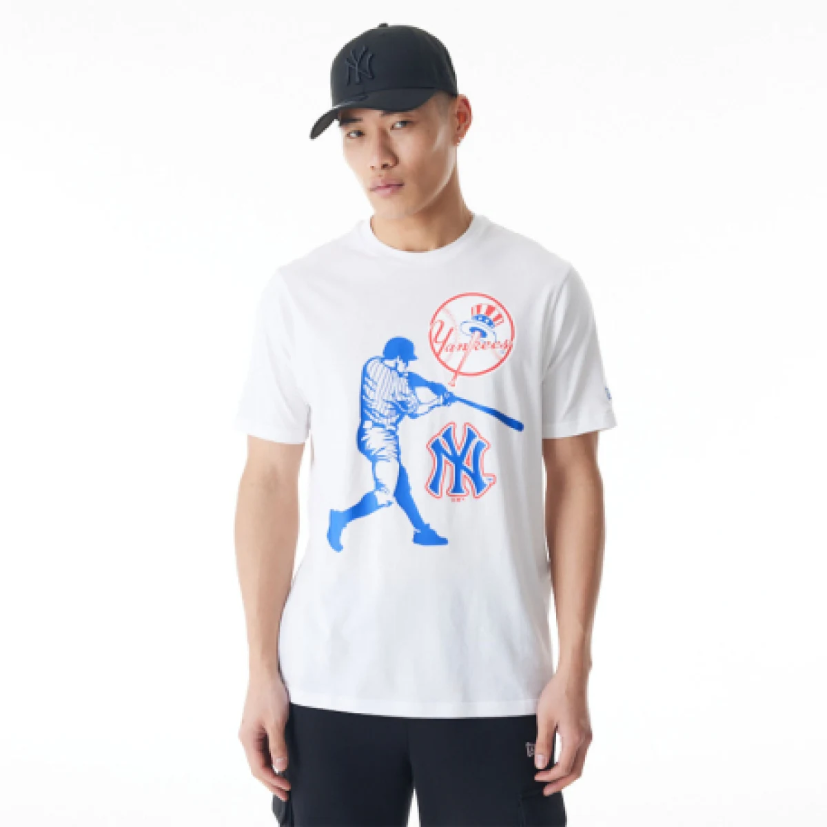 Tričko s krátkym rukávom NEW ERA MLB Player graphic table tee NEYYAN · záber 1