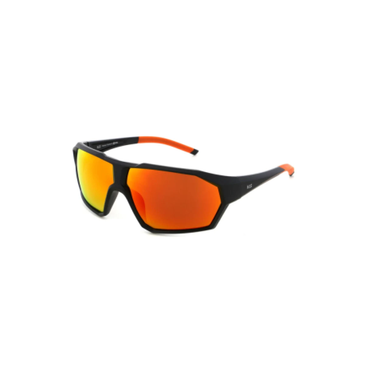 Polarizačné slnečné okuliare H.I.S. POLARIZED HPS37106-1, black, brown with orange mirror POL, 69-08-138 · záber 1