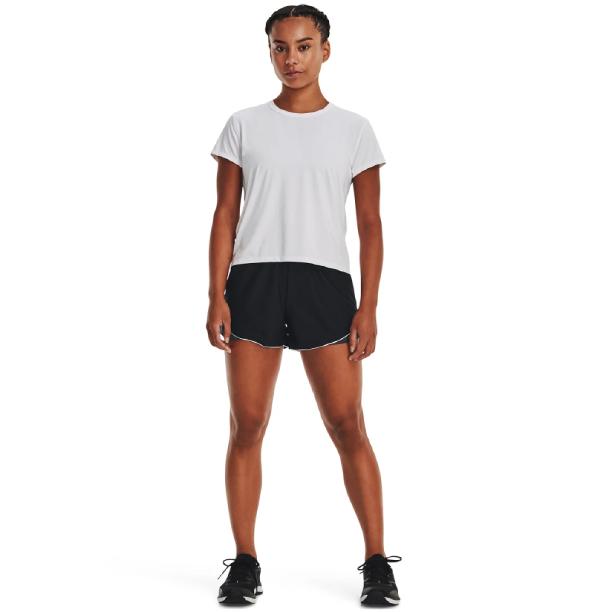 Dámske tréningové kraťasy UNDER ARMOUR UA Play Up CB Short -BLK · záber 3